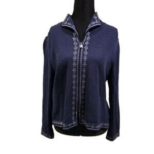 Tiffany Knit Collection Cardigan Womens XS